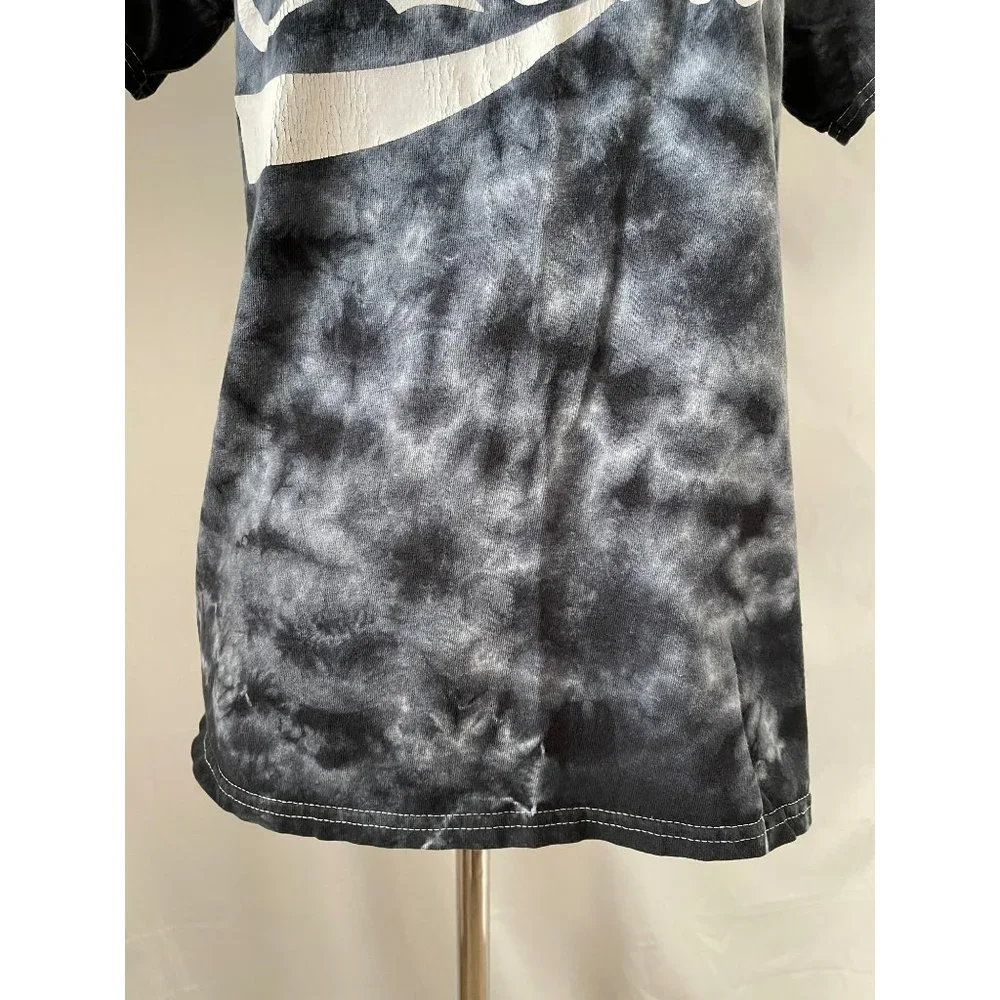 Coca Cola Blue/White Tie Dye Short Sleeve "Enjoy Coca Cola" T-Shirt - Picture 3 of 10